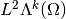 L^2 \Lambda^k(\Omega)