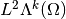 L^2 \Lambda^k(\Omega)